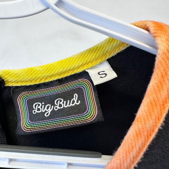 Big Bud Press Apron Shopgirl A-Line  Dress Black Rainbow Size Small NO BELT - Picture 3 of 11